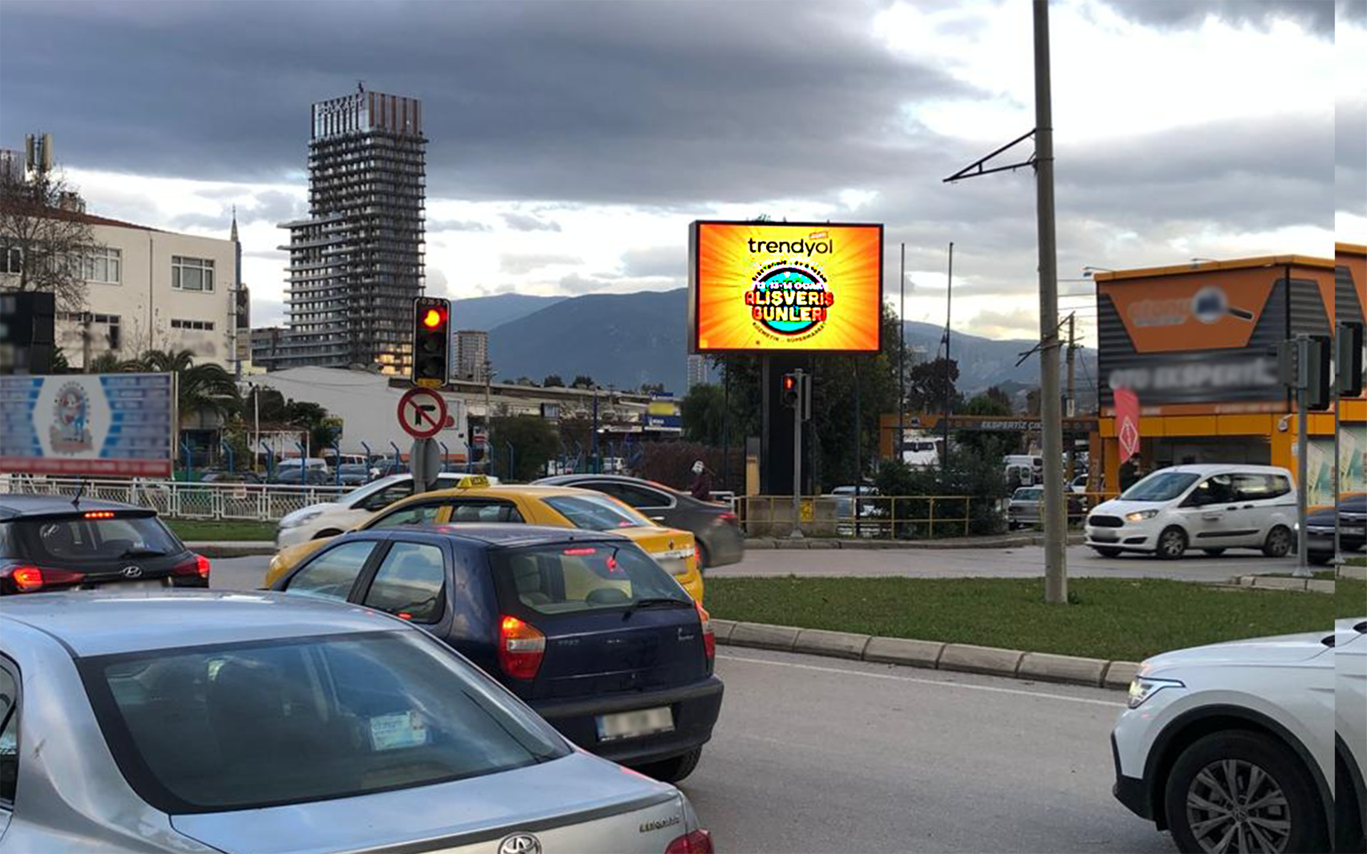 bayraklı bornova kavsağı